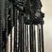 Vintage Nite Line Silk Beaded Fringe Cocktail Dress