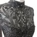 Vintage Nite Line Silk Beaded Fringe Cocktail Dress
