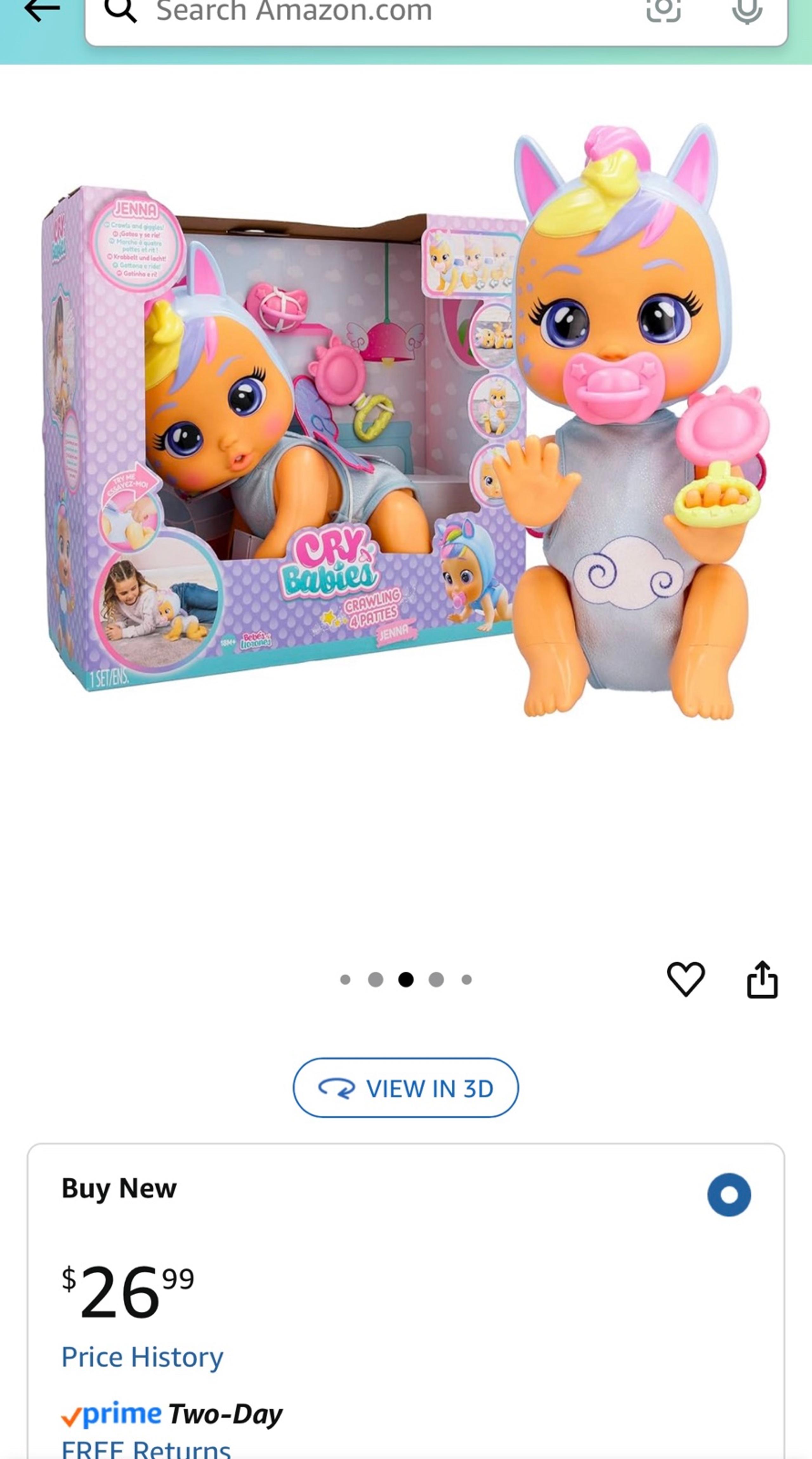 cry babies doll