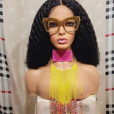 Wowfactor natural wavy kinky h.d wig
