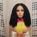 Wowfactor natural wavy kinky h.d wig