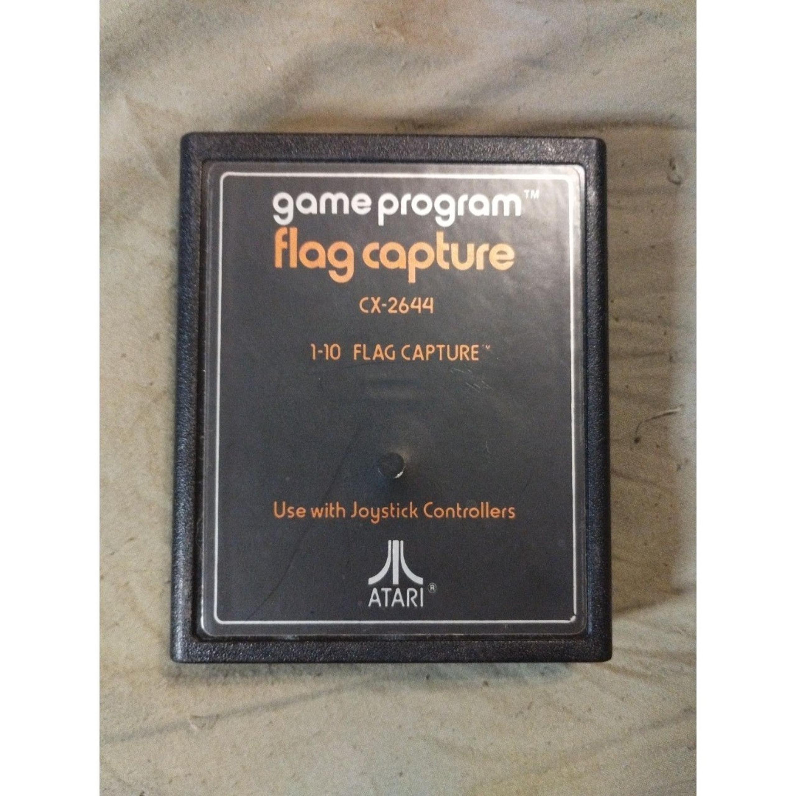 Flag Capture for Atari 2600. Tested. Game Cartridge Only.