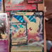 Big and small Pokemon cards