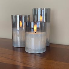 Flickering Flameless Candles with Remote & Timer 3Pack [3 ×4 /5 /6 ]