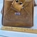 American Tourister Escort Vintage Tan Faux Leather Carry on Bag Case Luggage