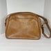 American Tourister Escort Vintage Tan Faux Leather Carry on Bag Case Luggage