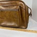 American Tourister Escort Vintage Tan Faux Leather Carry on Bag Case Luggage