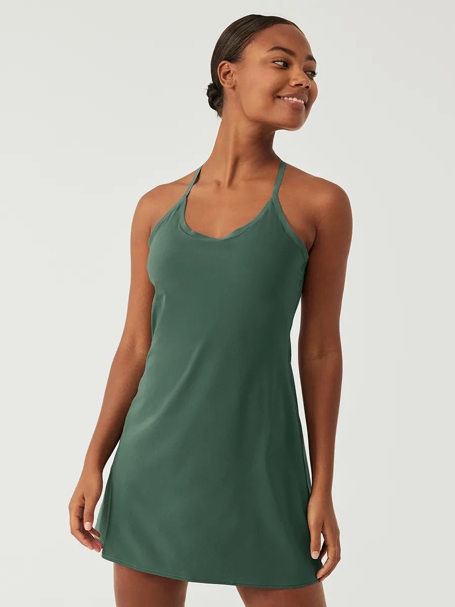 Outdoor Voices Exercise Dress (evergreen)