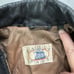 Vintage 90s Eagle Pass Genuine Leather Jacket Adult XL Black Quilt Lined Read