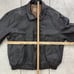 Vintage 90s Eagle Pass Genuine Leather Jacket Adult XL Black Quilt Lined Read