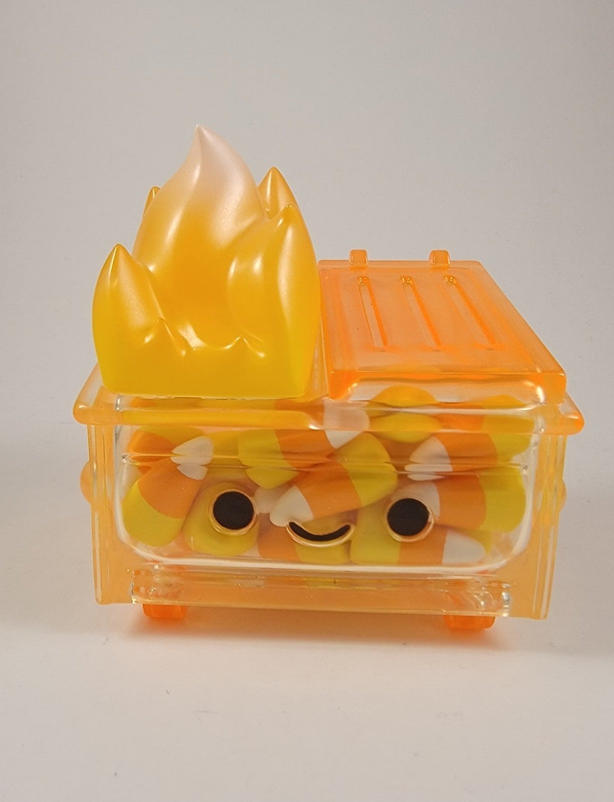 100% Soft CANDY CORN EDITION DUMPSTER FIRE!!! Halloween