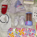 American Girl Doll Accessories Lot Earrings, Tote Bag,hot Dog Grill, Charm, pict