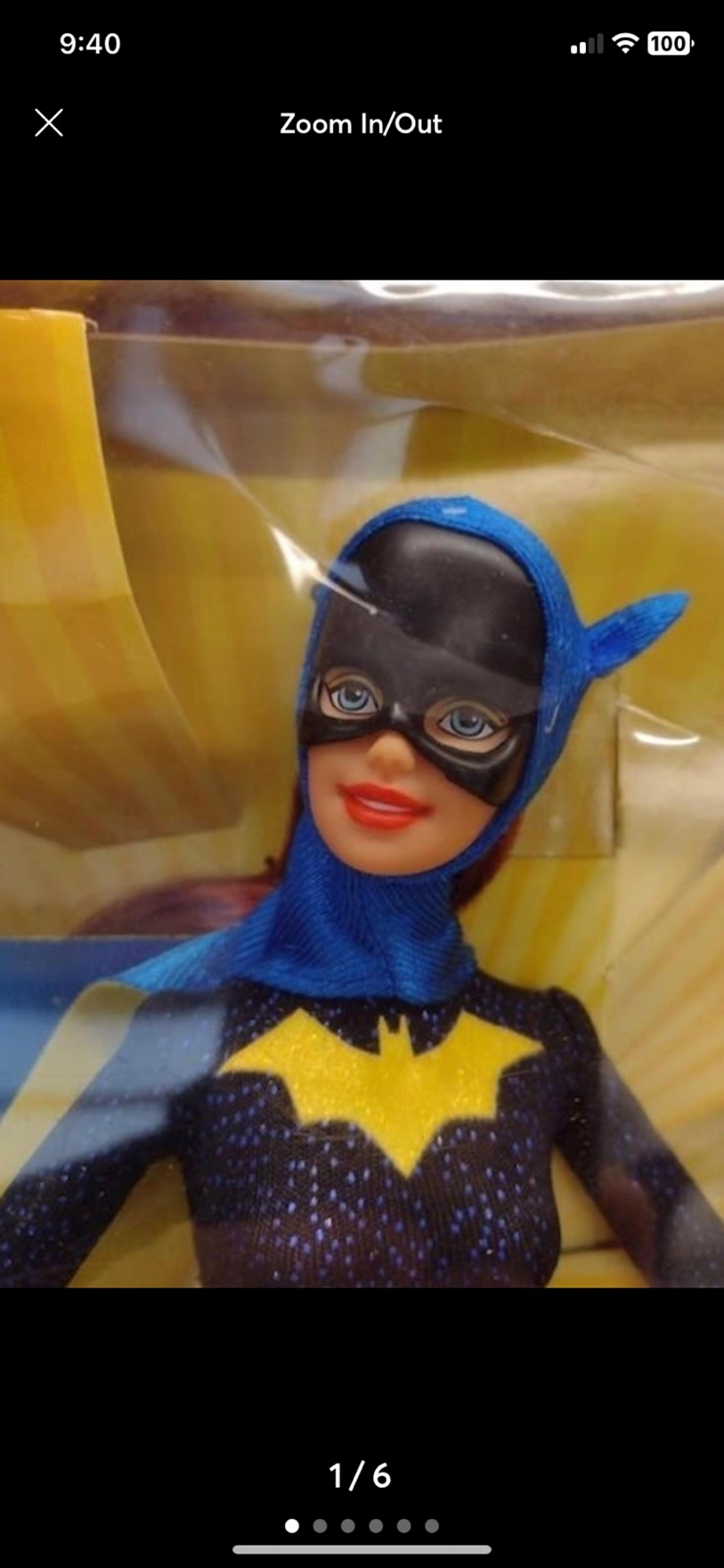 NIB 2003 BATGIRL BARBIE DOLL, DC COMIC, NRFB,