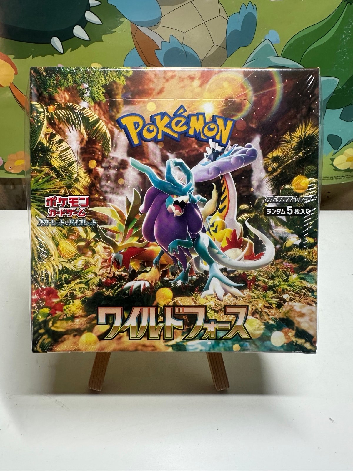Pokemon TCG: Wild Force Booster Box (Japanese) factory sealed