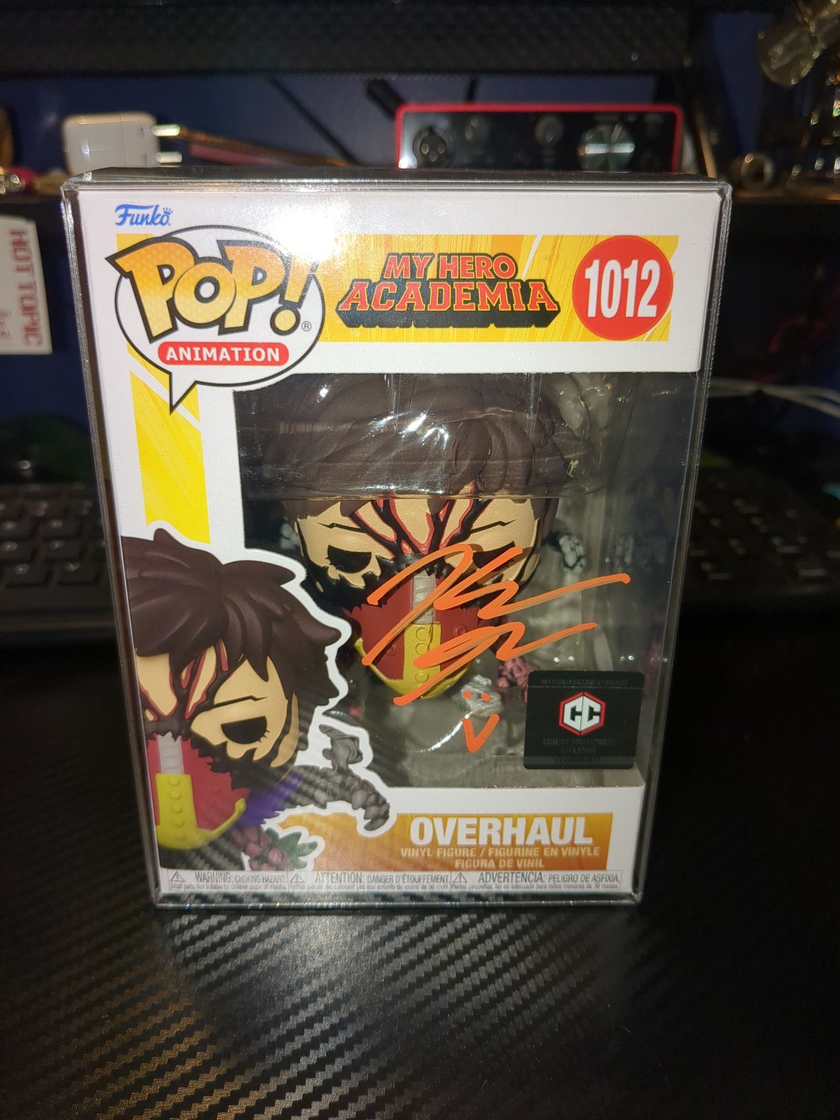 Overhaul Signed Funko Pop