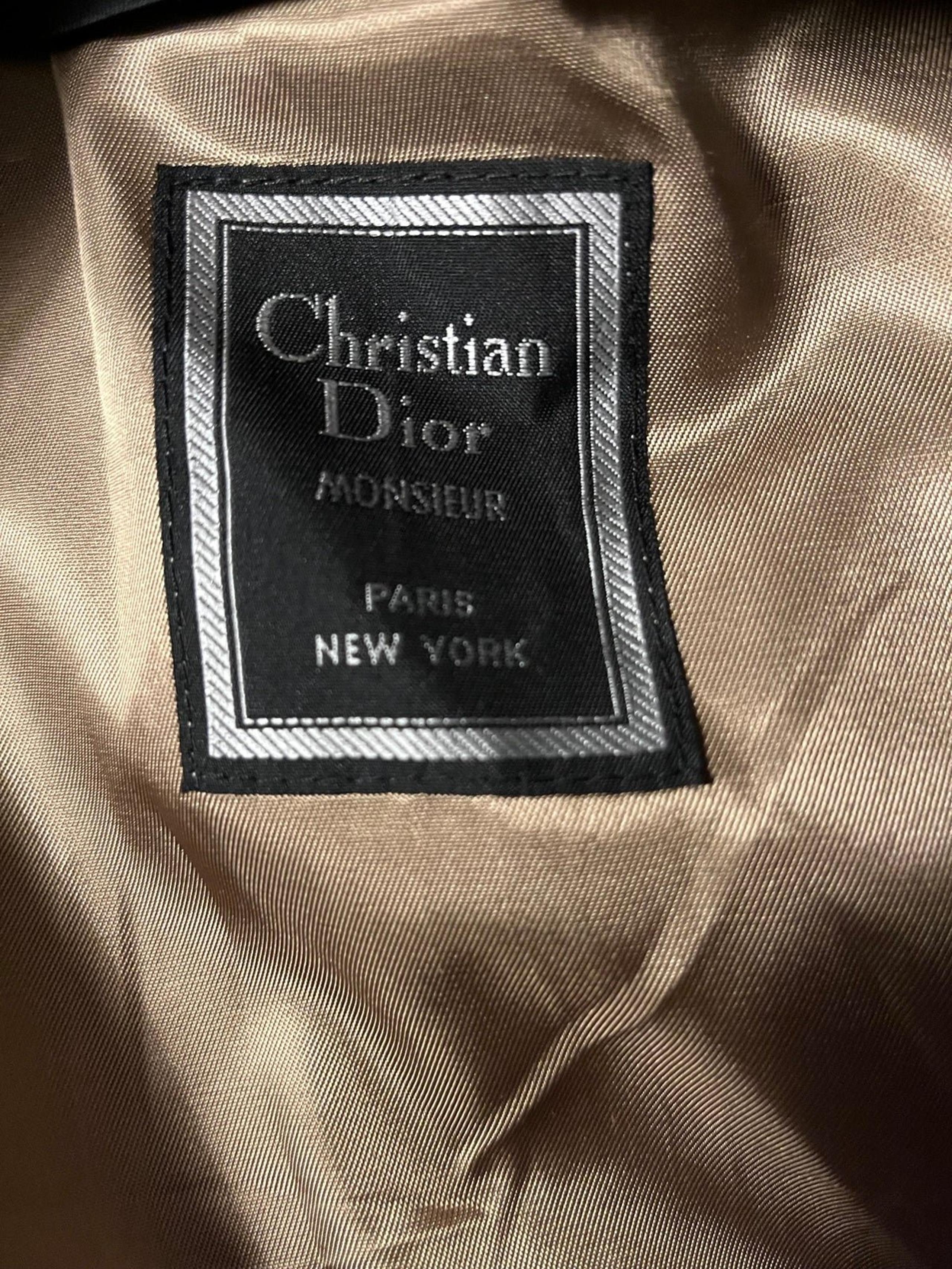 Christan dior monisuer trench coat