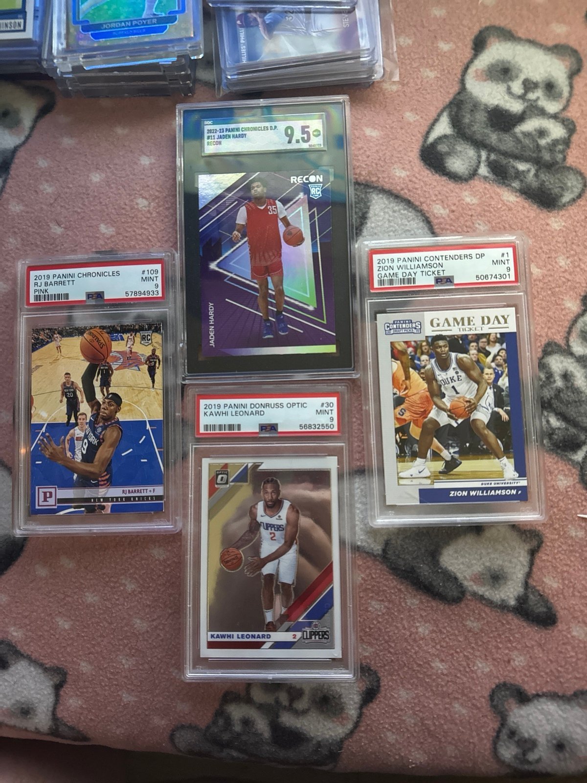 4 Card Graded Nba Lot