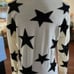 Alice + Olivia Bao Embellished Black Cream Sweater XS