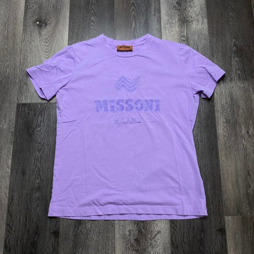 Missoni milano purple t shirt