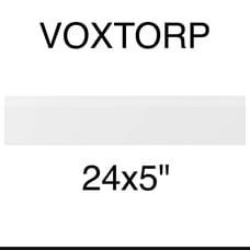 IKEA VOXTORP 24x5 kitchen drawer front matt white 402.733.43