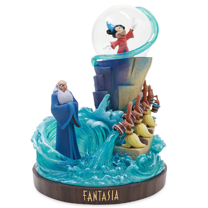 Disney Parks Fantasia 80th Anniversary Snow Globe LE 3600 Mickey Sorcerer NEW!