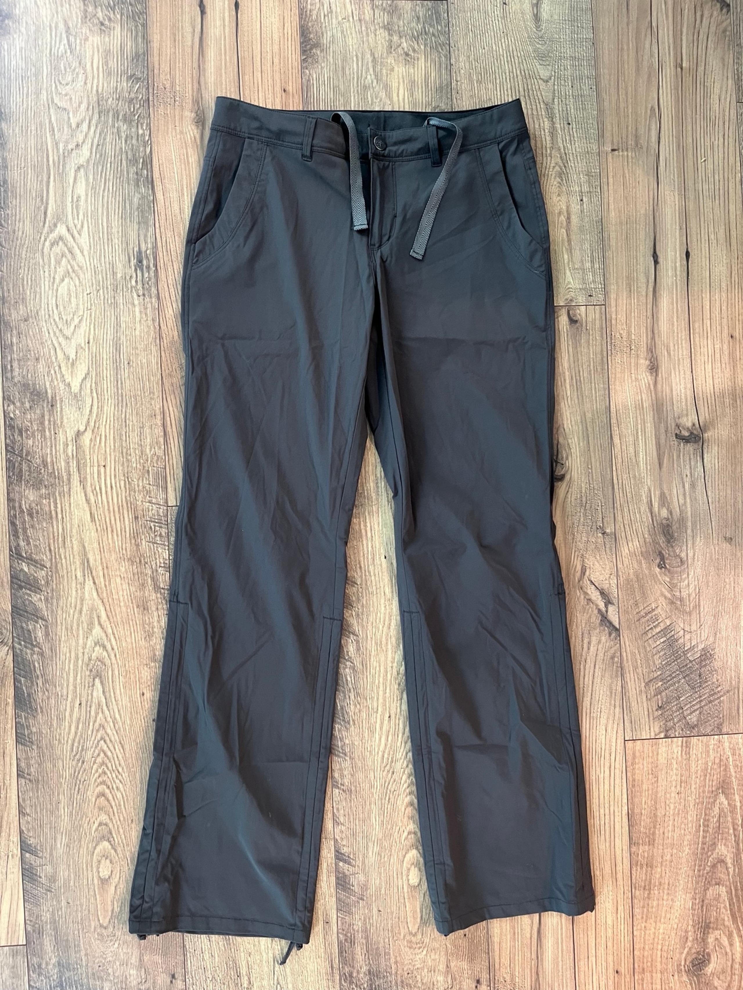 REI Pants Womens 8 Straight Leg Casual Lightweight Pockets Gray