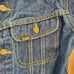 Vintage 80s Womens Lee Trucker Jean Jacket Denim Made In USA Size Small