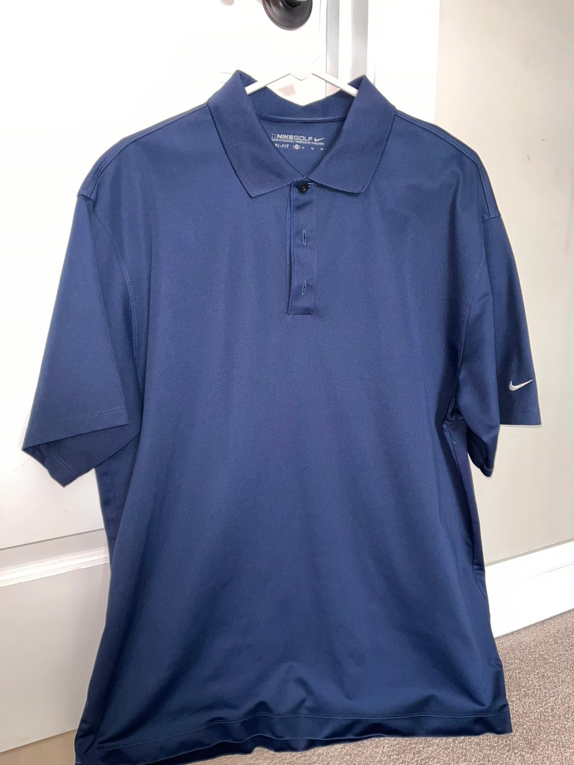 Nike golf XL dri-fit short sleeve shirt