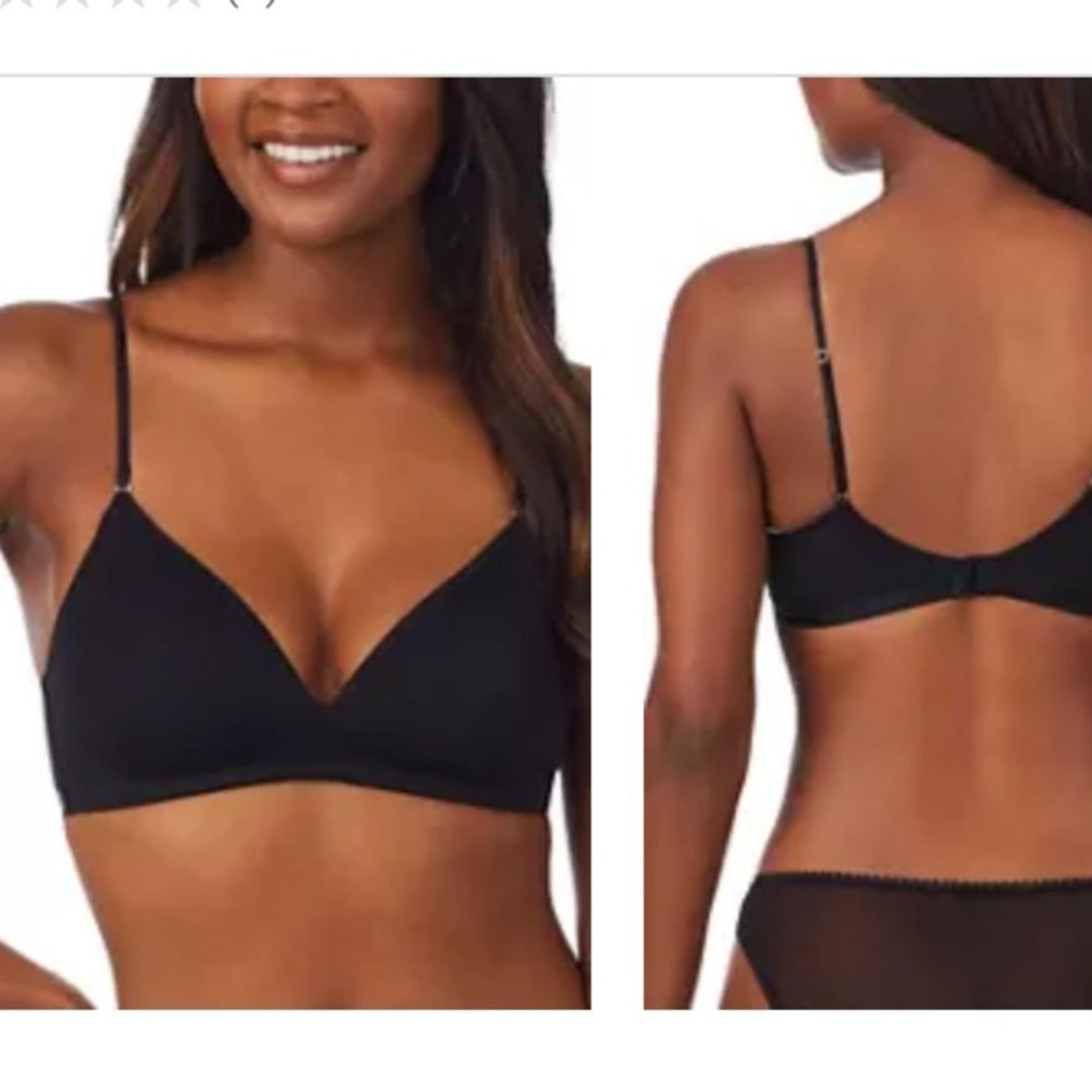 On Gossamer Black G7190 Wire Free Bra 36C