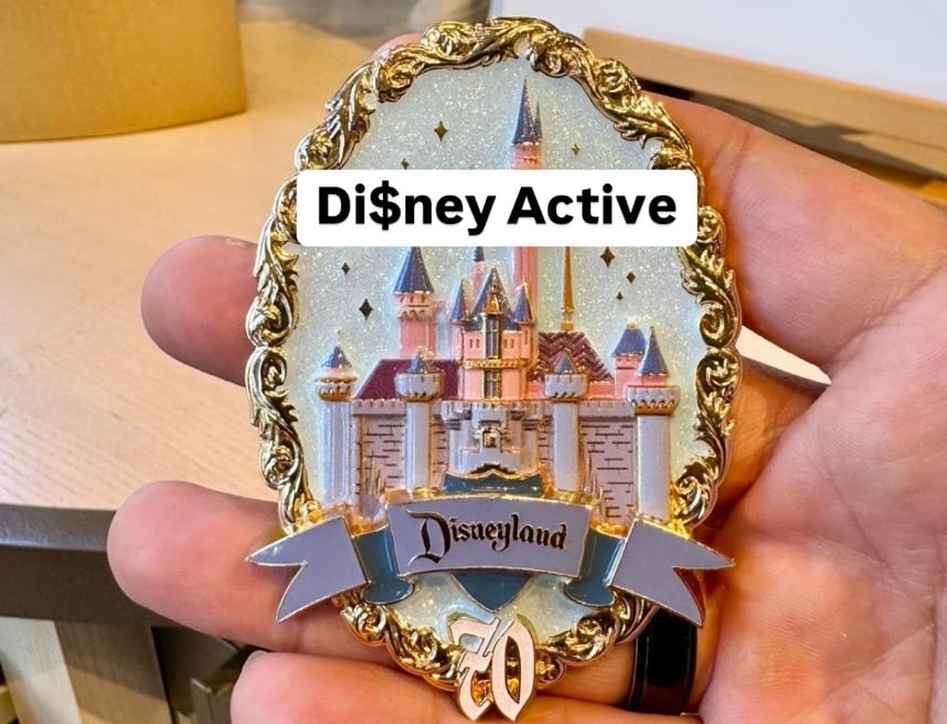 Disney Parks Disneyland 70th Anniversary Magnetic Castle