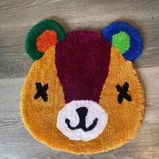 Custom Nintendo Animal Crossing Stitches Bear Tufted Rug