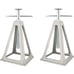 RV Stabilizer Jacks Camper Leveling Blocks 2-Pack – Heavy Duty Leveling Blocks