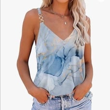 NEW Marble Print Tank Top