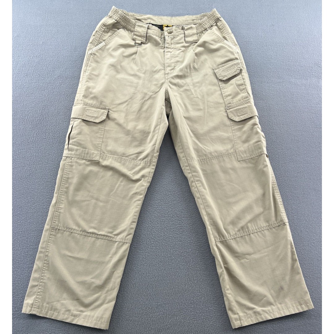 Propper Pants Mens Sz 38x29 Beige Cargo Tactical Pockets Utility
