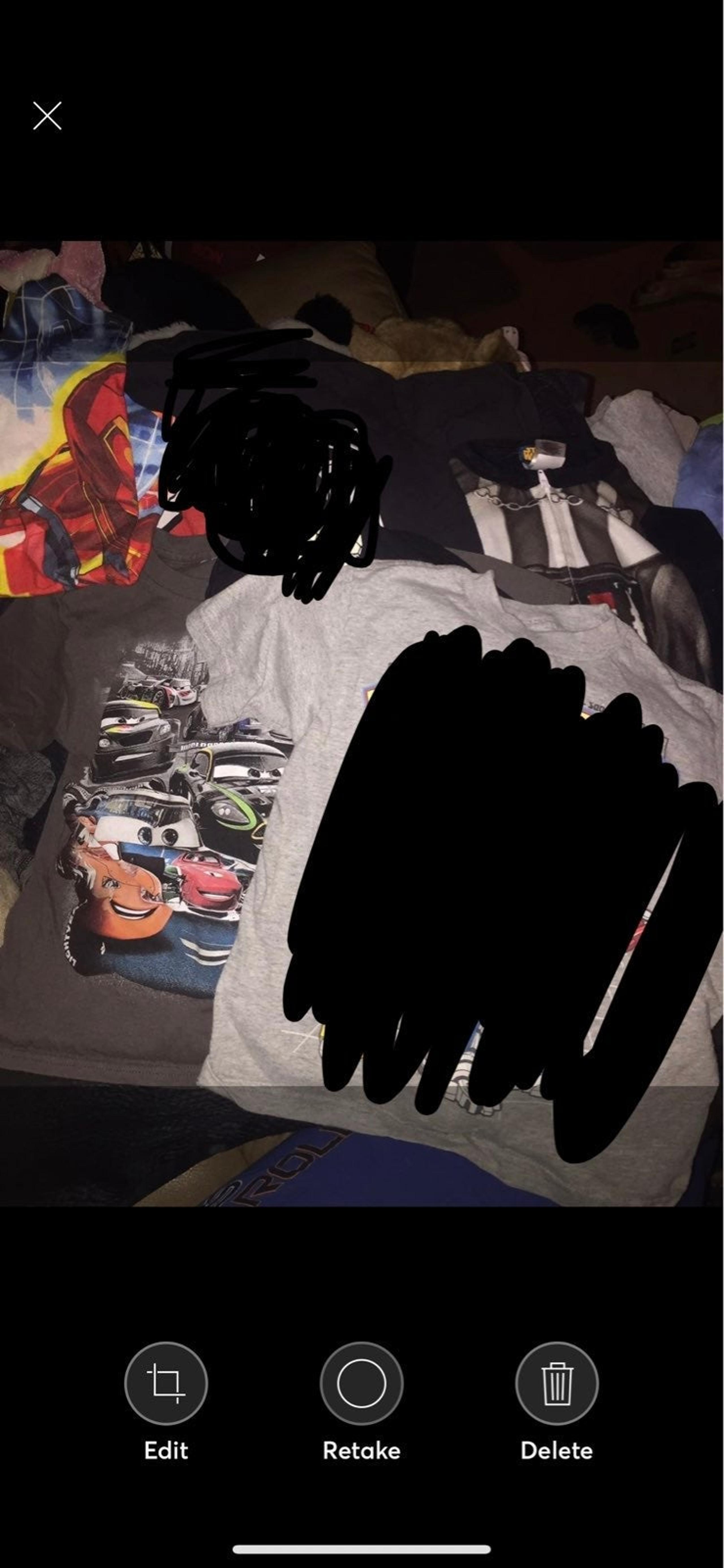 Boys sz 4t 4pc lot star wars iron man