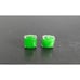 Canadian Genuine Natural Nephrite Jade & Sterling Silver Square Stud Earrings