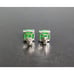 Canadian Genuine Natural Nephrite Jade & Sterling Silver Square Stud Earrings