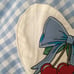 Hell Bunny Blue Gingham Cherry Skirt