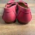 New Kate Spade Leather Loafers Size 6 Color Fushia