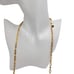 Bellezza Gold Tone Necklace Italy Oval Link Chain Vintage 33 Long Jewelry