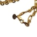 Bellezza Gold Tone Necklace Italy Oval Link Chain Vintage 33 Long Jewelry