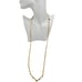 Bellezza Gold Tone Necklace Italy Oval Link Chain Vintage 33 Long Jewelry