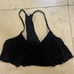 Alo Black Flowy Sports Bra