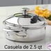 Princess House caserola de 2.5 Qt