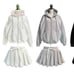 ## Pericule Sweat Pleated Skirt