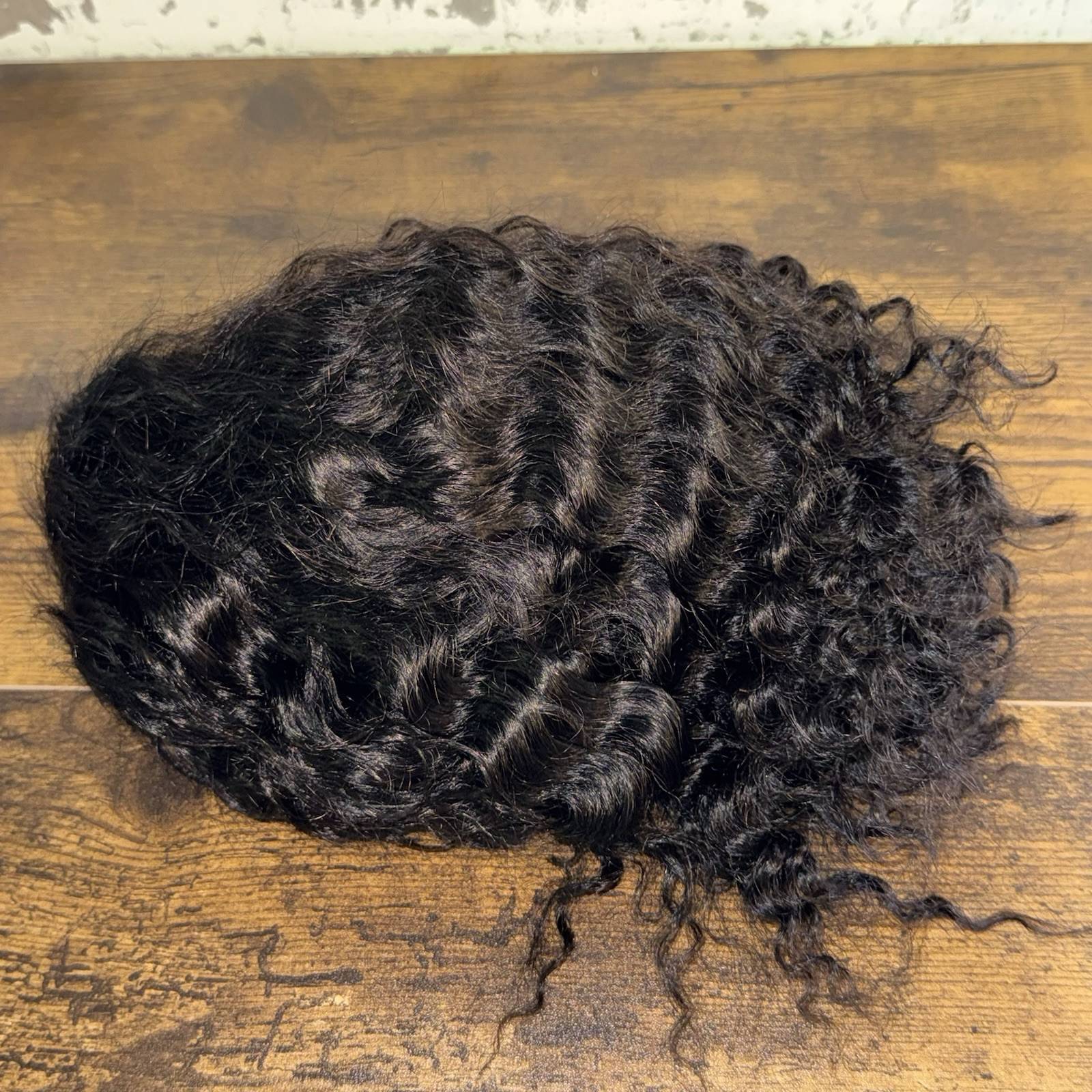 NEW - Top Quality - 10 -Tight Spiral Curls - Lace Front Wig - Black