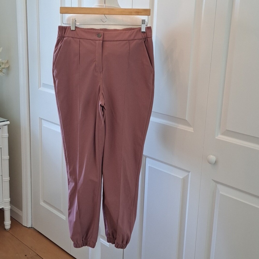 NWOT Lululemon Womens Warpstreme High-Rise 7/8 Jogger Pants Spiced Chai Pink S29