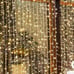 300 LED Curtain Lights Wedding Backdrop Party Decór