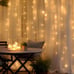 300 LED Curtain Lights Wedding Backdrop Party Decór