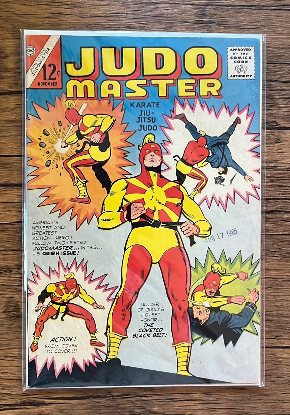 Special Wars Series #4 1st JUDO MASTER - Charlton comic